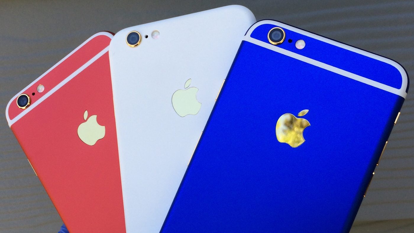 iPhone color-change housings